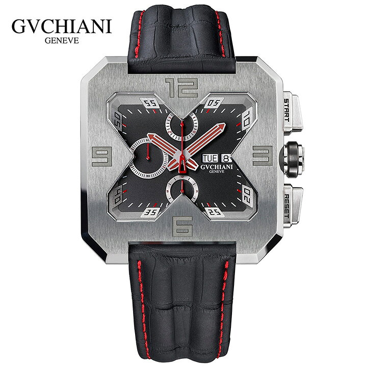 楽天市場 Gvchiani ブチアーニ Big Square Titanium ビッグスクエア チタン スイス高級腕時計 メンズ機械式腕時計 Global Branding