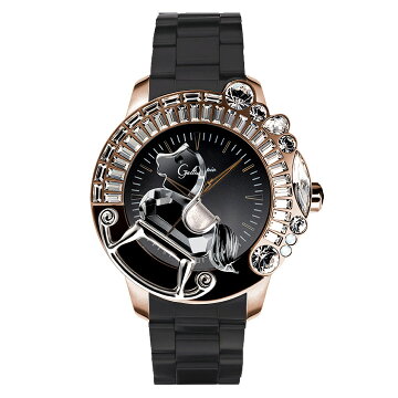 ガルティスコピオ腕時計LAGIOSTRA1馬31メタルブレスレット