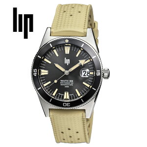 �y���������}���\���ő�2000�~�N�[�|���z LIP MANUFACTURE NAUTIC 666 ���b�v �m�[�e�B�b�N666 �V���o�[/�O���[/�x�[�W�� 676054 �����Y�r���v 200m�h�� �_�C�o�[�Y�E�H�b�` R26 �t�����X�������������[�u