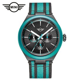 MINI UPCYCLE WATCH ミニ アップサイクルウォッチ メンズ腕時計 161704 ブルー 海洋プラスチック素材 カレンダー機能 SDGs サスティナブル ミニクーパー MINI Electric EV