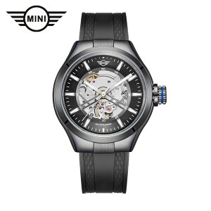 MINI AUTOMATIC WATCH ~j I[g}eBbNEHb` 161805 ubN 36mm fB[Xrv ʃXPg  VRo[Xgbv DobN ~jN[p[