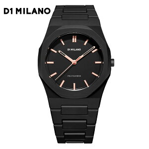 【最大2000円クーポン有】 D1 MILANO POLYCARBON DAWN LIGHT PCBJ12 ディーワンミラノ メンズ腕時計 ポリカーボン ドーンライト 超軽量 薄型ケース ポリカーボネイトブレスレット D1ミラノ イタリア時計