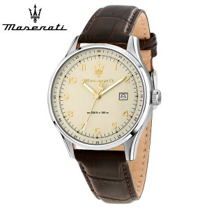 �y���������}���\���ő�2000�~�N�[�|���z �}�Z���e�B �E�H�b�` �\���p�b�\ �����Y�r���v �A�C�{���[/�u���E�� �N�H�[�c �f�C�g 42mm ���U�[�X�g���b�v Maserati Watches SORPASSO R8851124004