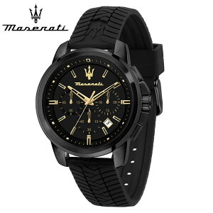 }ZeB EHb` XNZb\ Yrv ubN/ubN NmOt 44mm SSP[X VRo[xg Maserati Watches SUCCESSO R8871621011