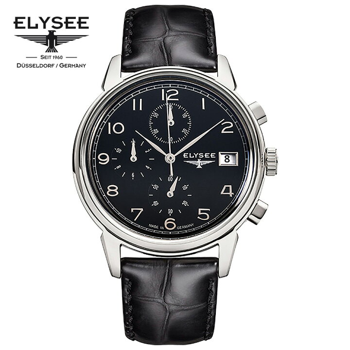楽天市場】ELYSEE(エリーゼ) ドイツ時計 VINTAGE CHRONO 80551 
