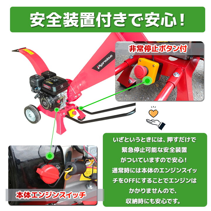楽天市場】【お買い物マラソン 全品P5倍】最大粉砕径70mm 7.5馬力 