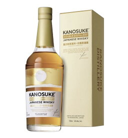 嘉之介 (かのすけ) DOUBLE DISTILLERY ジャパニーズ ブレンデッド ウィスキー 700ml 53% 箱付 1本