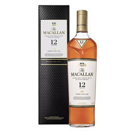 【※配送条件 留意事項要確認】 ザ マッカラン 12年 シェリーオーク 700ml 40% 箱付 スペイサイドモルト シングルモルト スコッチ ウィスキー 1本
