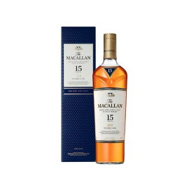 ザ マッカラン ダブルカスク 15年 700ml 43% 箱付 スペイサイドモルト シングルモルト スコッチ ウィスキー 1本