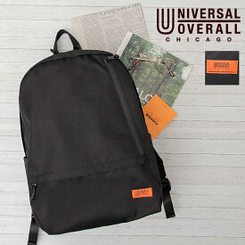 UNIVERSAL OVERALL ユニバーサルオーバーオール リュック メンズ レディース バックパック 大容量 11ポケット 多機能 PC収納 B4対応 A4収納 通勤 通学 ビジネス 旅行 デイパック 軽量 ポリエステル シンプル アウトドア カジュアル