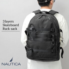 NAUTICA ノーティカ 大容量 バックパック リュック ビジネスリュック 1680D ポリエステル 大容量 バックパック リュック ビジネスリュック 3層式 スケボーリュック ニューヨーク クロージングブランド