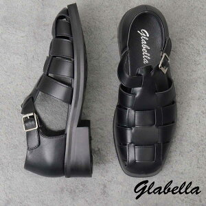 サンダル メンズ 靴 カメサンダル グルカサンダル 黒 ブラック カメ シューズ スリッポン 通気性 夏 涼しい おしゃれ トレンド 春 合皮 シンプル グラベラ glabella