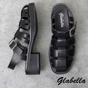 サンダル メンズ 靴 カメサンダル グルカサンダル 黒 ブラック カメ シューズ スリッポン 通気性 夏 涼しい おしゃれ トレンド 春 合皮 シンプル グラベラ glabella