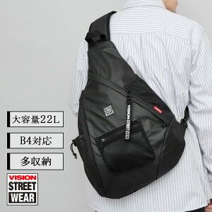 �y2026�N�̔��J�n�zVISION STREET WEAR ���B�W�����X�g���[�g�E�F�A �X�����O�o�b�O �����Y ���f�B�[�X �{�f�B�o�b�O �����V�����_�[�o�b�O �y�� 7L �X�g���[�g �A�E�g�h�A �ϋv�� 2�w���[ ���E�|