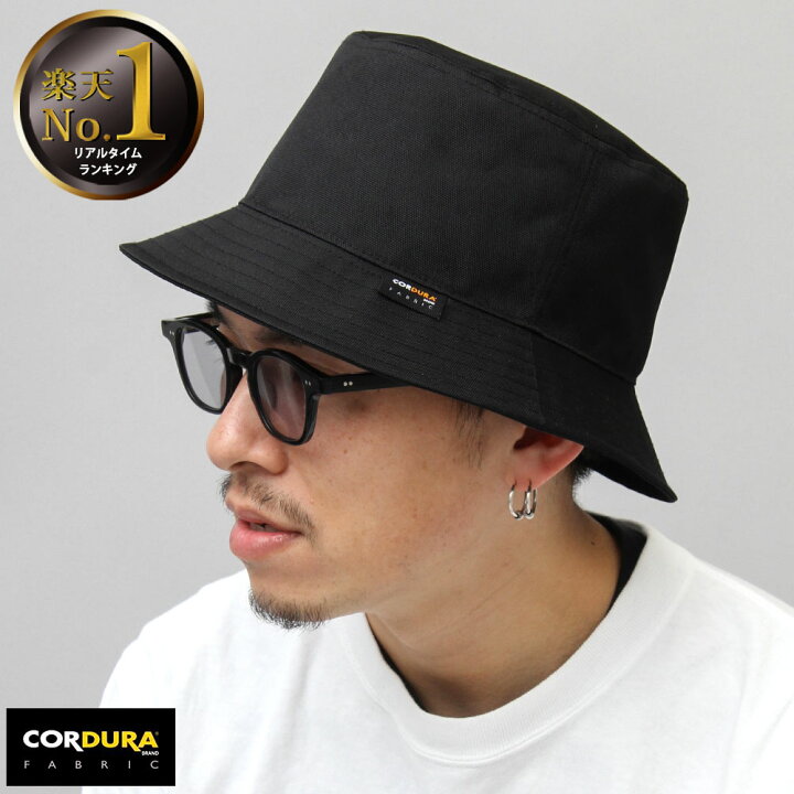 楽天市場】バケットハット メンズ ハット コーデュラ CORDURA バケハ  