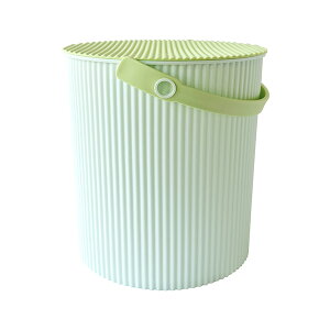 オムニウッティ LLサイズ 20リットル 蓋付きバケツ マカロン オムツ入れ omnioutil macaron おむつバケツ おむつストッカー おむつ入れ 脚立 踏み台 スツール 20l オムツ ゴミ箱 フタ付き 新色 [八幡