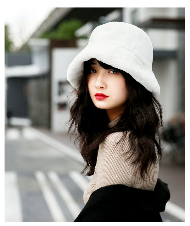 かわいい　女性帽子　オシャレ　白色　サマー