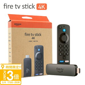 �yP3�{�zAmazon Fire TV Stick 4K ��2���� �X�g���[�~���O���f�B�A�v���C���[ Fire TV �X�e�B�b�N fire tv stick �����R�� dolby atmos �X�g���[�~���O ���f�B�A�v���C���[ �e���r �t�@�C�A �e���r �����R�� 
