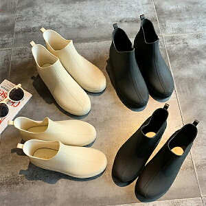 レインシューズ レディース 超軽量 レインブーツ ショート 雨靴 防水 晴雨兼用 滑り止め 梅雨対策 台風 通勤 通学 雨対策 雨具 防滑パターン 耐摩擦 柔らかく 快適 通気性 ショートブーツ ブ