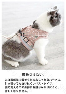 猫 ハーネス 大型猫リード ネコ ハーネス ねこ ハーネス 高齢猫リード 大型 猫 ペット 子猫 リード 大型猫 猫ハーネス ダブルロック 災害 グッズ 犬 猫用 猫用ハーネス かわいい おしゃれ ベ