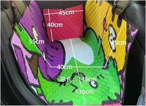カーシート ドッグ用シート 後部座席専用 大中小型車対応 犬用 猫用 車用安全シート カーシートカバー 滑り止め 耐摩耗 固定シート 折り畳み 汚れキズ防止 ペットカーシートマット 四季通
