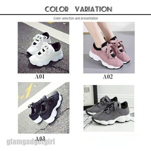 送料無料 スニーカー レディース スポーツシューズ 厚底 靴 運動靴 ダイエット 蒸れない 軽量 滑り止 外反母趾 ジム 散歩 歩きやすい 履きやすい 立ち仕事 プレゼント ギフト 新生活