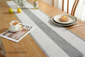 送料無料 テーブルセンター テーブル ランナー 織り 4色 7サイズ センタークロス テーブルランナー テーブルクロス 食卓ランナー クロス ランチョン マット センター クロス タッセル 花瓶敷