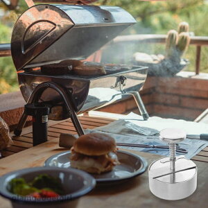 新生活 お手入れ簡単 ホームパーティ アウトドア ステンレス鋼製 ミートプレス ハンバーガーメーカー パティ作り 時間節約 肉プレス キャンプ ミートプレス 手軽にパテが作れ 多用途 キッ