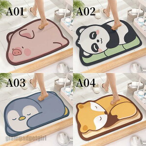 バスマット 珪藻土 ソフト バス マット やわらか 大判 速乾 吸水 洗える 足拭き お風呂 水切り キッチン 猫 手入れ 収納 浴室 無地 グッズ 送料無料 プレゼント ギフト 新生活
