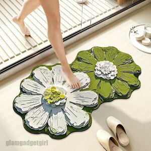 珪藻土バスマット ノンアスベスト ソフト 速乾 大判 マット 柔らか 割れない 珪藻土マット 足拭き お風呂 水切りマット キッチン 吸水 お手入れ簡単 収納 送料無料 プレゼント ギフト 新生活