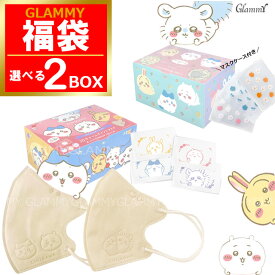 福袋 ふつうサイズ 【40枚】ちいかわ キャラクター マスク 不織布 立体 3D 小顔 ベージュ カラー カラフル なんか小さくてかわいいやつ CHIIKAWA マスクケース 個包装 推し活 推しキャラ キッズ 子供 レディース 女性 ふつう /item-0642//item-0645/item-0654