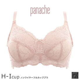 panache パナシェ Andorra ノンワイヤーフルカップブラ ブラジャー単品 HIカップ アンダー75/80/85/90cm 5671