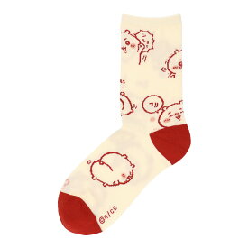 ちいかわ クルー丈 ソックス ちいかわ総柄 靴下 レディース キャラクター 03197027