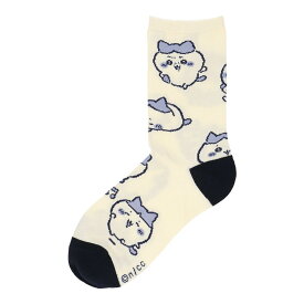 ちいかわ クルー丈 ソックス ハチワレ総柄 靴下 レディース キャラクター 03197028