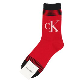Calvin Klein カルバンクライン BIG ck ロゴ ミドル丈 カジュアル ソックス メンズ 靴下 男性 プレゼント ギフト 無料ラッピング 02542275 公式ショップ 正規ライセンス商品