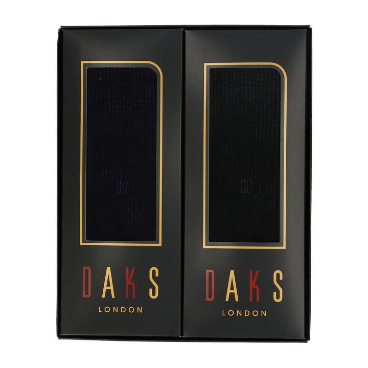 楽天市場 送料無料 Daks ダックスブランド靴下 2足組 大きいサイズ 大寸 ギフトセット日本製 綿100 ロゴ刺繍 リブ クルー丈 メンズ ビジネス ソックス 靴下 男性 メンズ プレゼント 贈答 ギフト ゆうパケット お取り扱い不可 Giftset ナイガイ 公式