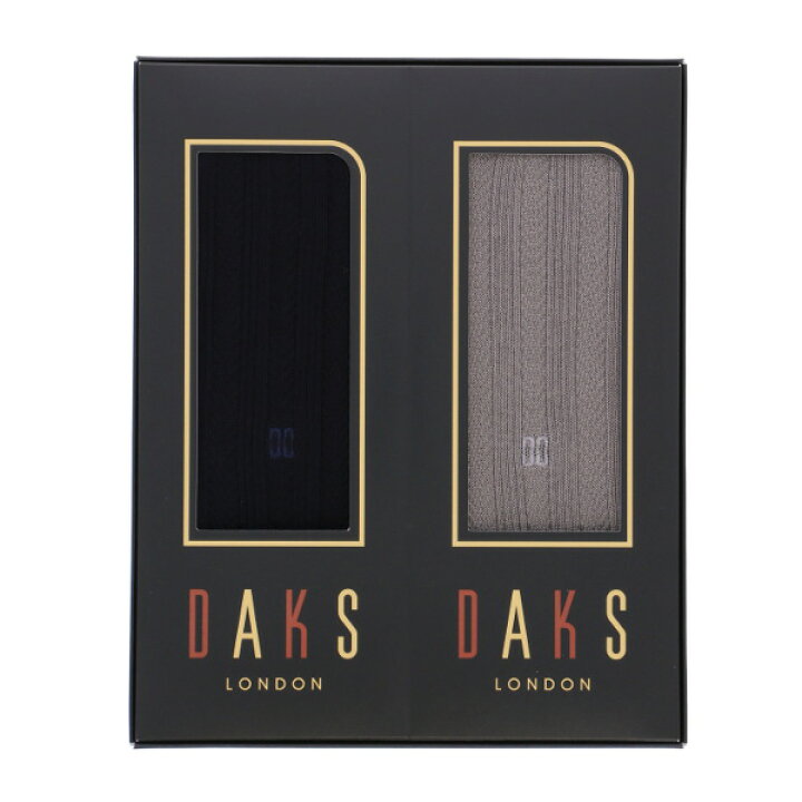 楽天市場 送料無料 Daks ダックスブランド靴下 2足組 ギフトセット日本製 綿100 オールシーズン用 クルー丈 メンズ ビジネス ソックス 靴下 男性 メンズ プレゼント 贈答 ギフト Da ゆうパケット お取り扱い不可 Giftset ナイガイ 公式ショップ