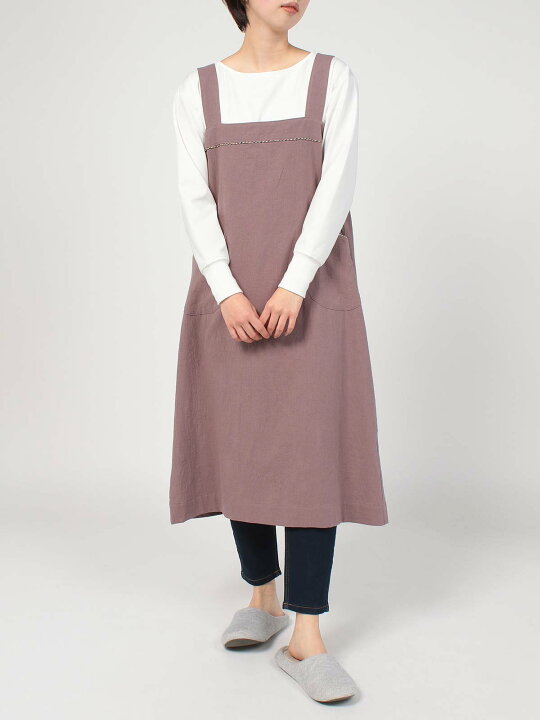 楽天市場】DAKS ダックス ジャンパースカート Wrinkle Plain 綿麻混 
