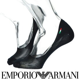 EMPORIO ARMANI エンポリオ アルマーニ日本製 Hold&Fit 鹿の子編み フットカバー カバーソックス メンズ 靴下 男性 紳士 プレゼント ギフト02322282 公式ショップ 正規ライセンス商品