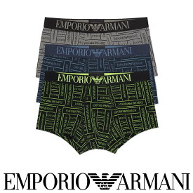 セール！31％OFF EMPORIO ARMANI エンポリオ アルマーニ EAGLE BRAND LOGO イーグル ブランド ロゴ ボクサーパンツ ブランド コットン 綿 前閉じ EUサイズ 男性 メンズ プレゼント 無料ラッピング 贈答 アンダーウェア ギフト 54075080 公式ショップ 正規ライセンス商品