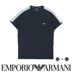 セール！50％OFF EMPORIO ARMANI エンポリオ アルマーニ CORE LOGOBAND REGULAR FIT T-SHIRT コアロゴバンド クルーネック 半袖 Tシャツ EUサイズ メンズ 男性 プレゼント 無料ラッピング ギフト 54047170 公式ショップ 正規ライセンス商品