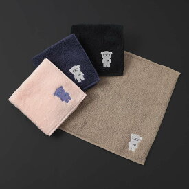 【メール便全国220円】EMPORIO ARMANI (エンポリオ アルマーニ) EA　マンガベア刺繍 綿100％ タオル ミニタオル ハンドタオル ハンカチ ブランド 男性 メンズ 無料ラッピング ギフト プレセント 02340025