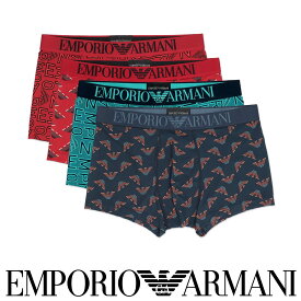 セール！ EMPORIO ARMANI エンポリオ アルマーニ ALL OVER MICROFIBER オールオーバーマイクロファイバー ボクサーパンツ 前閉じ EUサイズ メンズ 男性 プレゼント ギフト 無料ラッピング ブランド アンダーウェア 54007962