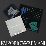 【メール便全国220円】EMPORIO ARMANI （ エンポリオ アルマーニ ） BIGベア＆イーグル 綿100％ タオル …