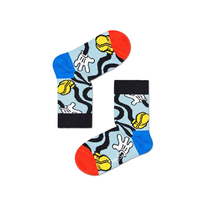 楽天市場 セール ハッピーソックス Limited Happy Socks Disney ディズニー Mickey Strech ミッキー ストレッチ 子供 クルー丈 ソックス 靴下 Kids ジュニア キッズ ナイガイ 公式ショップ 楽天市場店