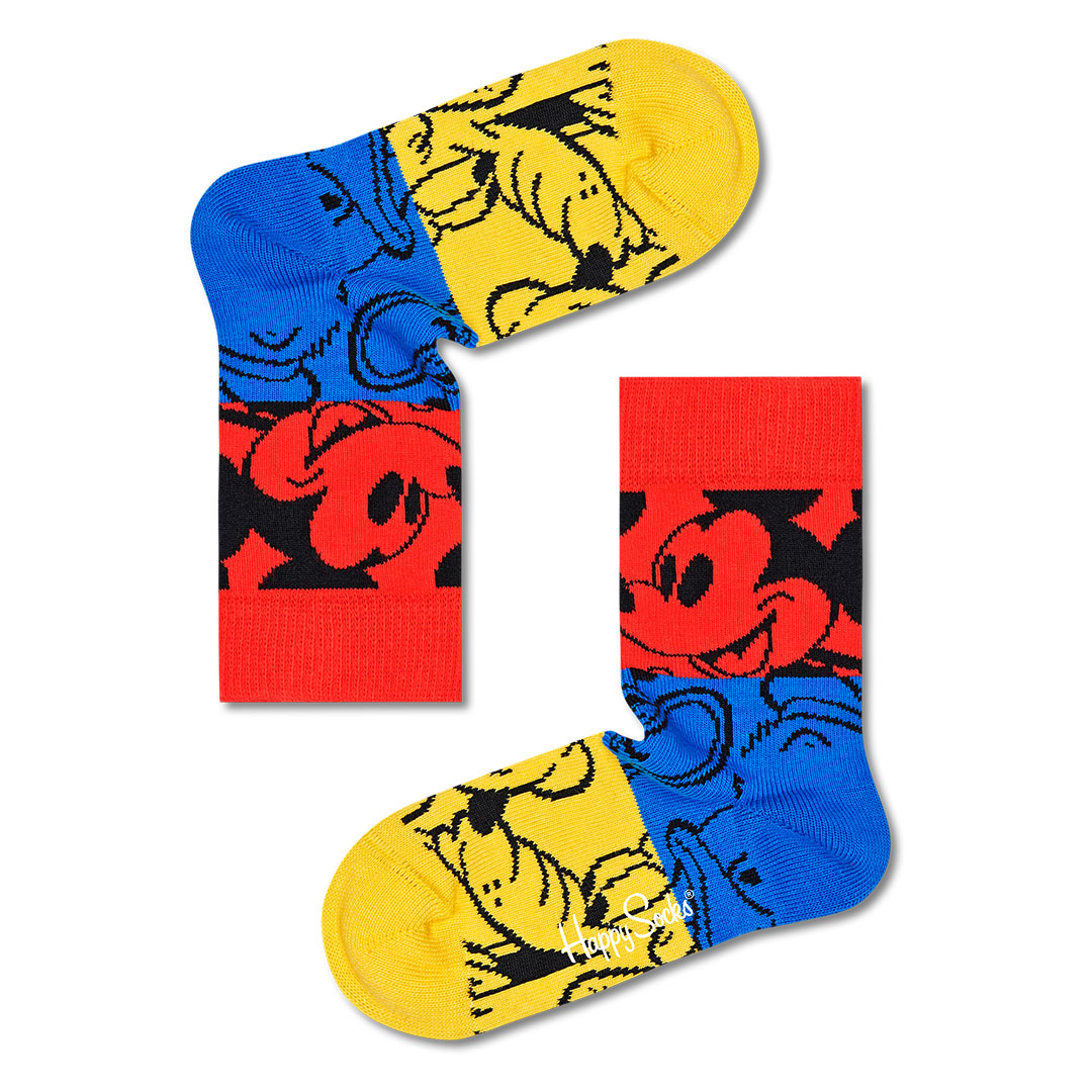 セール！41%OFF  Happy Socks ハッピーソックス Happy Socks × Disney ディズニー  Colorful Friends （ カラフル フレンズ ） 子供 クルー丈 ソックス 靴下 KIDS ジュニア キッズ プレゼント 贈答 ギフト 14213008
