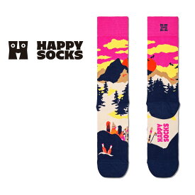 Happy Socks ハッピーソックス After Ski （ アフター スキー ）クルー丈 ソックス 靴下 ユニセックス メンズ ＆ レディース プレゼント 無料ラッピング ギフト 10231157