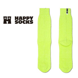 セール！30％OFF Happy Socks ハッピーソックス Neon Light （ ネオン ライト ） クルー丈 ソックス 靴下 ユニセックス メンズ ＆ レディース プレゼント 無料ラッピング ギフト 10231163