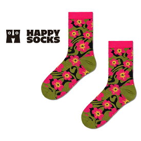 Happy Socks ハッピーソックス Arielle（ アリエル ） HYSTERIA ヒステリア クルー丈 ソックス ユニセックス 靴下 レディース 10236012