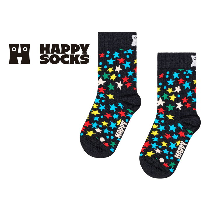 楽天市場】Happy Socks ハッピーソックス Kids Stars ( キッズ スター 